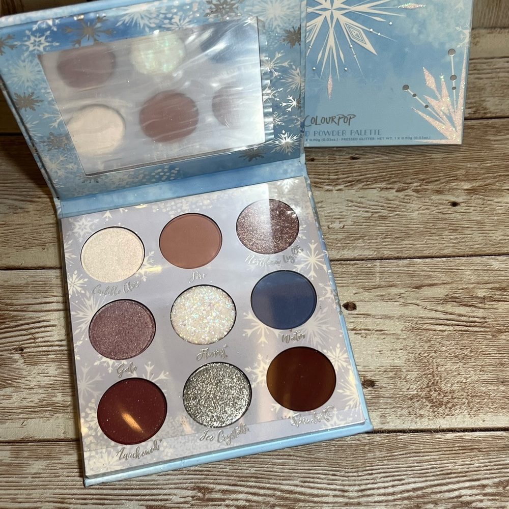 Colourpop Cosmetics Elsa Eyeshadow Palette